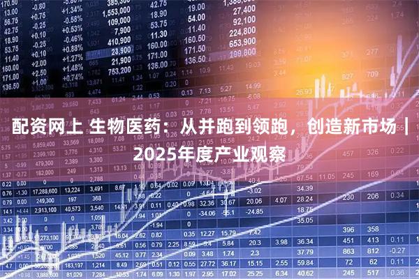 配资网上 生物医药：从并跑到领跑，创造新市场｜2025年度产业观察